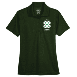 78181 Core365 Ladies' Origin Performance Pique Polo - Forest Green